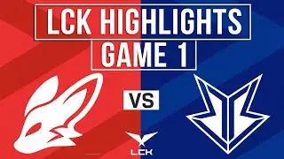 FOX vs BRO Highlights GAME 1 | LCK 2024 Spring | FearX vs OKSavingsBank BRION