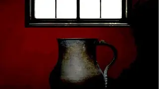 Fake Window Vase Portrait !  Light Painting