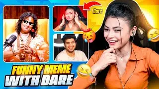 POKI BABA FUNNIEST MEMES REACTION😂 WITH EXTREME DARES FROM SUBSCRIBERS 🥵GONE WRONG 😥