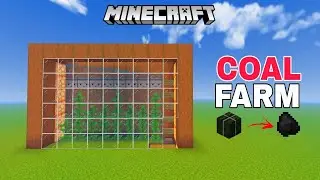 I MAKE A COAL FARM IN MINECRAFT (#23) | HOW TO MAKE EASIEST COAL FARM IN MINECRAFT |