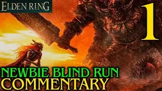 Elden Ring Walkthrough Part 1 - A Newbie's Quest Begins & A Mini Boss: 1st Impressions PS5 Gameplay