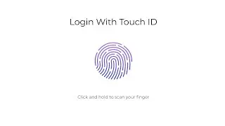 How to Create Touch ID and Fingerprint Login with HTML, CSS, and JavaScript