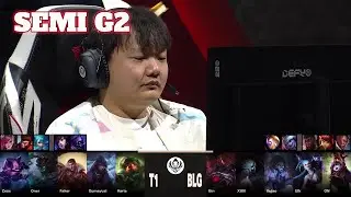 BLG vs T1 - Game 2 | Semi Final LoL MSI 2023 Main Stage | Bilibili Gaming vs T1 G2 full game