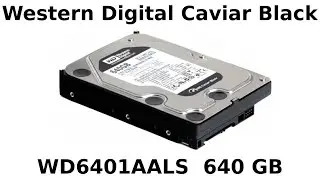 Восстанавливаем жёсткий диск Western Digital Caviar Black WD6401AALS 640GB