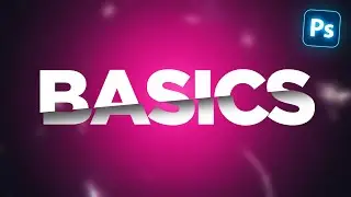 How To Make a SLICED TEXT In Adobe Photoshop