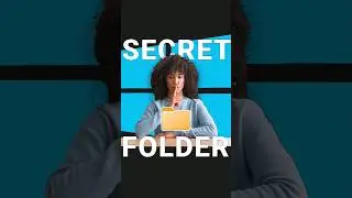 How to create a secret | invisible folder in Windows? 