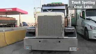 4 Peterbilt Trucks Spotted At Sarnia Truck Stop