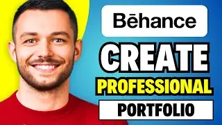 How to Create Professional Portfolio on Behance | Behance Portfolio Presentation Tutorial 2024