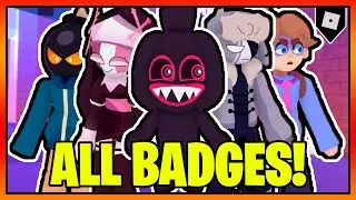 How to get ALL 3 BADGES in FRIDAY NIGHT FUNK ROLEPLAY (FNF) || Roblox