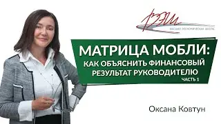 Матрица Мобли: как объяснить финансовый результат руководителю