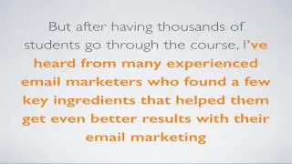 Email Marketing Mastery Course Introduction