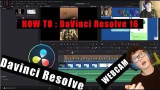 How To Put a FACECAM ON YOUR GAMING Videos (Tutorial ON DAVINCI RESOLVE 16)