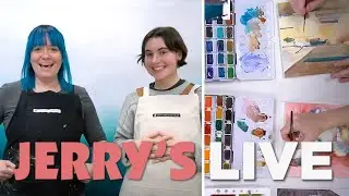 Jerry's LIVE Episode #JL280: Painting Swap Challenge & Meet Jerry’s New Artist!