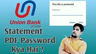 How to Open Union Bank PDF Statement