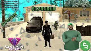 КАК Я ЗАРАБОТАЛ СТОЛЬКО ДЕНЕГ НА СЕРВЕРЕ SANTROPE RP (GTA SAMP MOBILE)