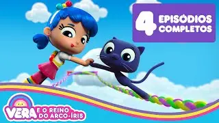 As Aventuras Mais ÉPICAS de Vera 🌈 4 Episódios Completos 🌈 Vera e o Reino do Arco-Íris