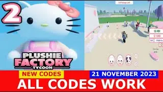 *NEW CODES* [SANRIO] Plushie Tycoon 2 ROBLOX | ALL CODES | NOVEMBER 21, 2023