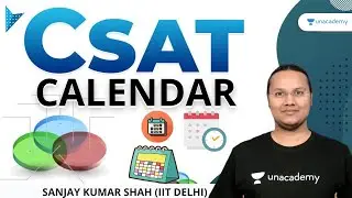 Calendar | CSAT Aptitude | Crafk UPSC CSE/IAS 2021 | Sanjay Kumar Shah