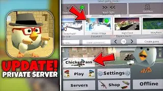 🥳 WOW! NEW UPDATE in the Chicken Gun PRIVATE SERVER!