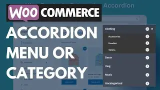 Easy Tutorial Creating an Accordion Sidebar Menu For Your Product Categories