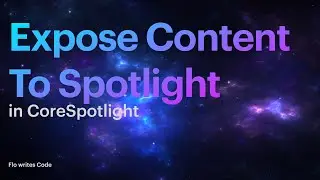 Expose App Content to Spotlight Search | CoreSpotlight in Swift