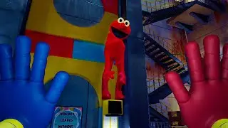 BUGGY WUGGY But It's ELMO | Poppy Playtime | Huggy Wuggy mod