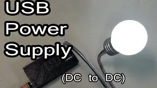 How to Make USB Power Supply (DC to DC)