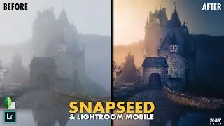 EYE-CATCHING EDITS in SNAPSEED and LIGHTROOM MOBILE (free version) | Android | iPhone
