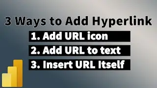 How to Add Hyperlinks in Tables | PowerBI Tutorial | MiTutorials