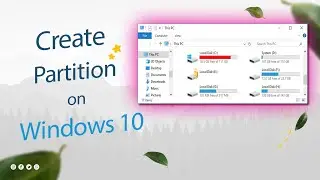How to create Partition on Windows 10 in Tamil