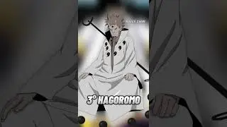 OS 10 OTSUTSUKIS MAIS PODEROSOS DE NARUTO 😱 #shorts