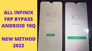 Infinix Hot 10 play Frp Bypass unlock Android 10 |da file || contournement compte Google Hot 10