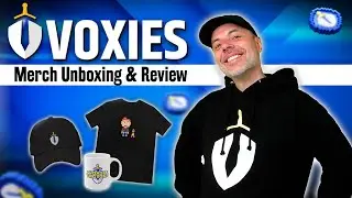 This is the BEST value Ive ever for merch! - Voxies Merch Unboxing & Free  Promo NFT Review