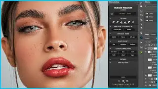 High-End Skin Retouch Using photoshop Plugin