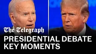 Biden v Trump: key moments from CNN US presidential debate