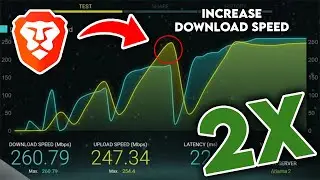 How To Increase Download Speed in Brave Browser - 2X FASTER