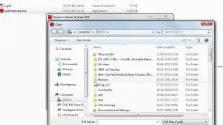 How to rotate a pdf file and save it permanently same way