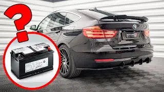 ⚫ Где аккумулятор БМВ? Расположение в BMW f34