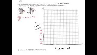 Ch 9 Day 8: Linear Programming part 2