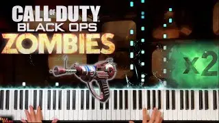 Damned - COD Black Ops 1 Zombies [Piano] OST (Zombies Main Theme)