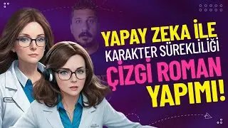 YAPAY ZEKA İLE ÇİZGİ ROMAN YAPIMI - KARAKTER SÜREKLİLİĞİ