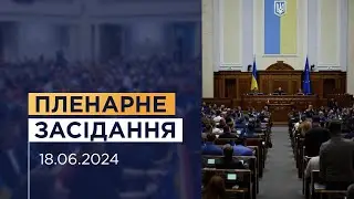 Пленарне засідання Верховної Ради України 18.06.2024