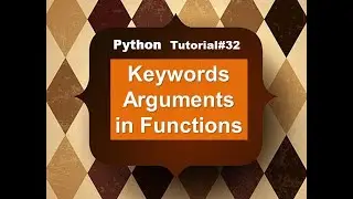 Keyword Arguments for Functions in Python| Python Tutorial in Urdu | Hindi