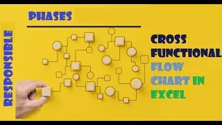 029. Create CROSS FUNCTIONAL FLOW CHART in Excel using a free Visio Add-in!