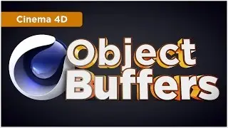 Cinema 4D Object Buffers - create Masks & Track Mattes for Photoshop & After Effects - C4D Tutorial