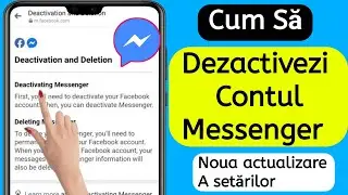 Cum să dezactivezi contul Messenger (nou 2023) | Cont Messenger dezactivat Actualizare de setări noi