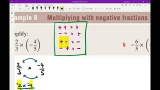 Example 8 multiplying fractions