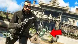 I ROBBED A MEGA MANSION in Red Dead Online..