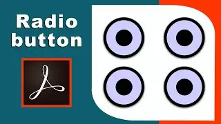 how to add radio button in fillable pdf form using adobe acrobat pro 2017