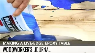 How to Make a Live-Edge and Epoxy Table | Timber Cast Epoxy Kit